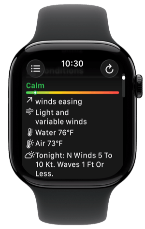 Conditions on Apple Watch